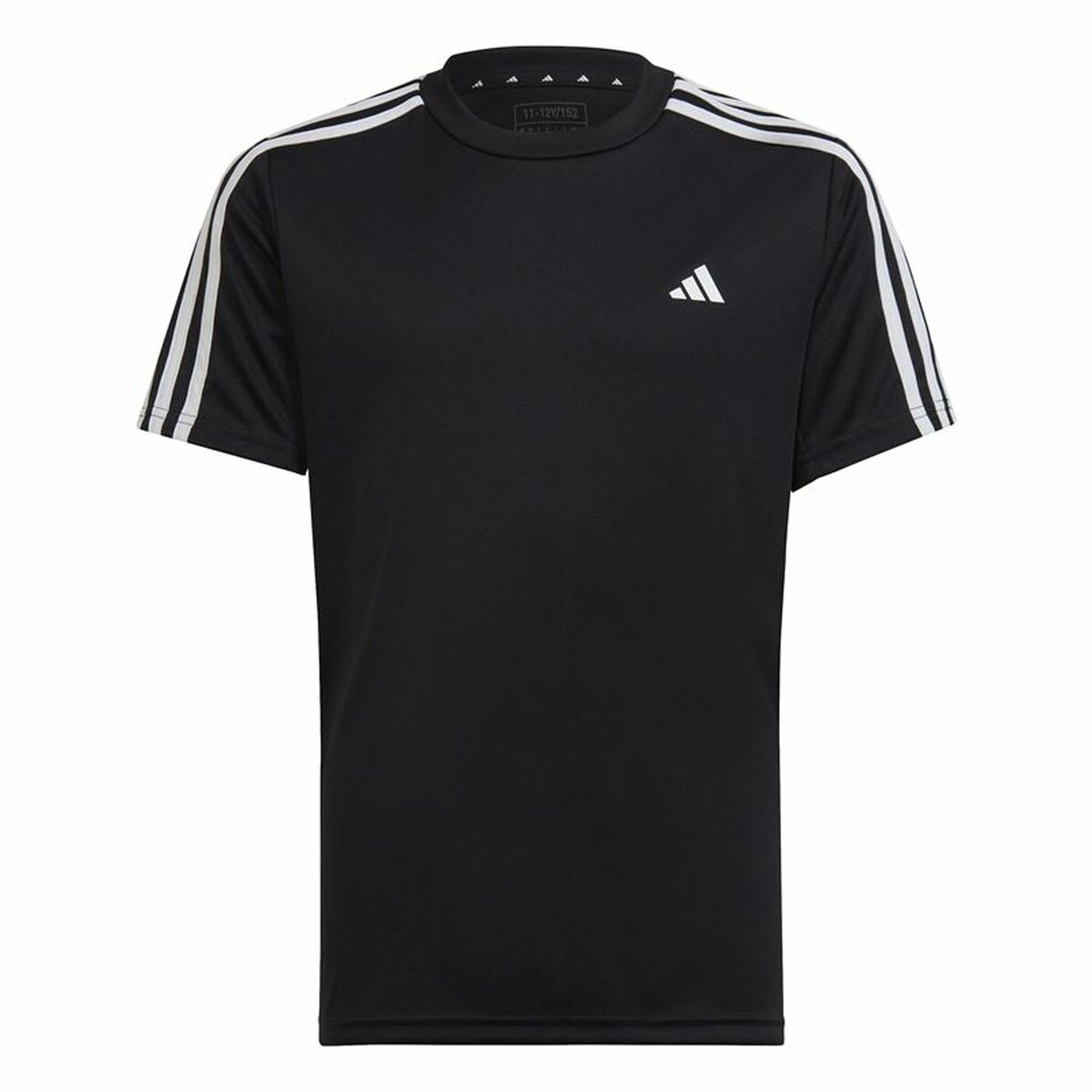 T-shirt à manches courtes enfant Adidas Essentials 3S Noir