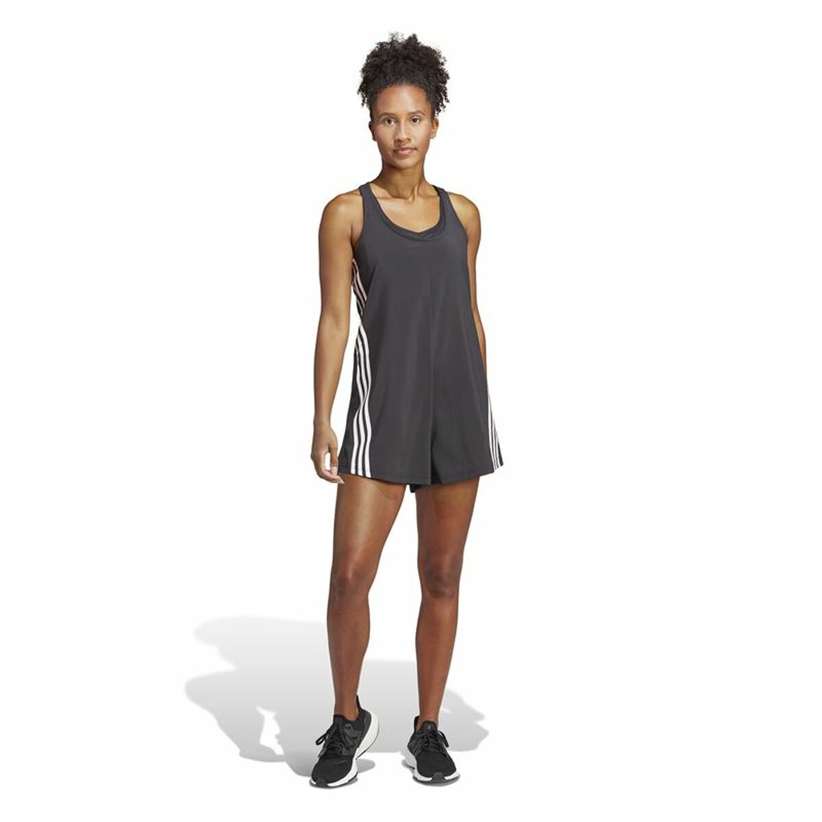 Image secondaire de Ensemble de Sport pour Adultes Adidas Icns 3S Onesie Gris