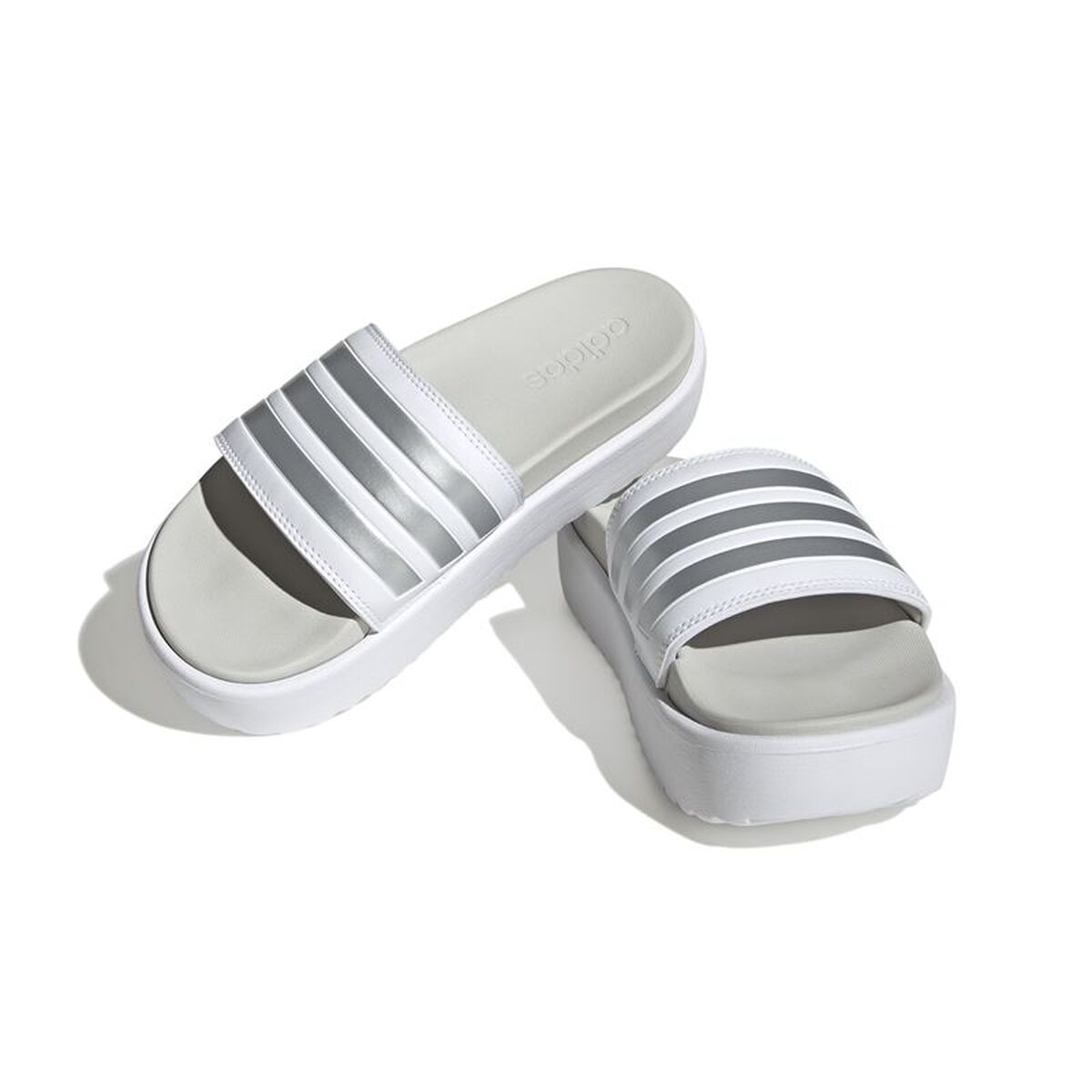 Women’s Flip Flops Adidas Adilette Platform White