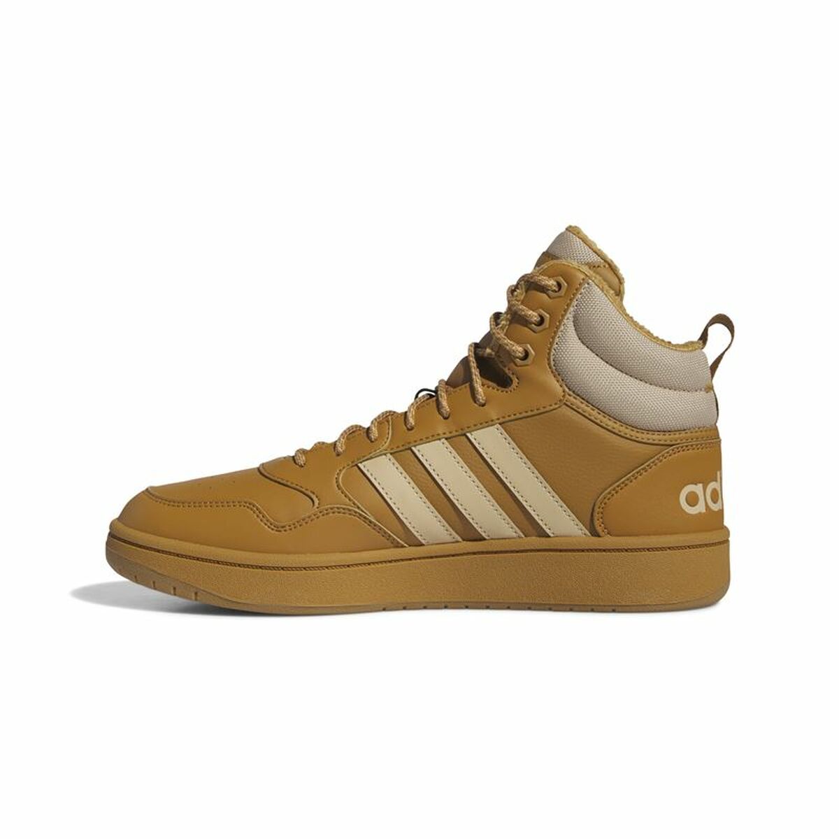 Image secondaire de Chaussures casual homme Adidas Hoops 3.0 Mid Wtr Doré