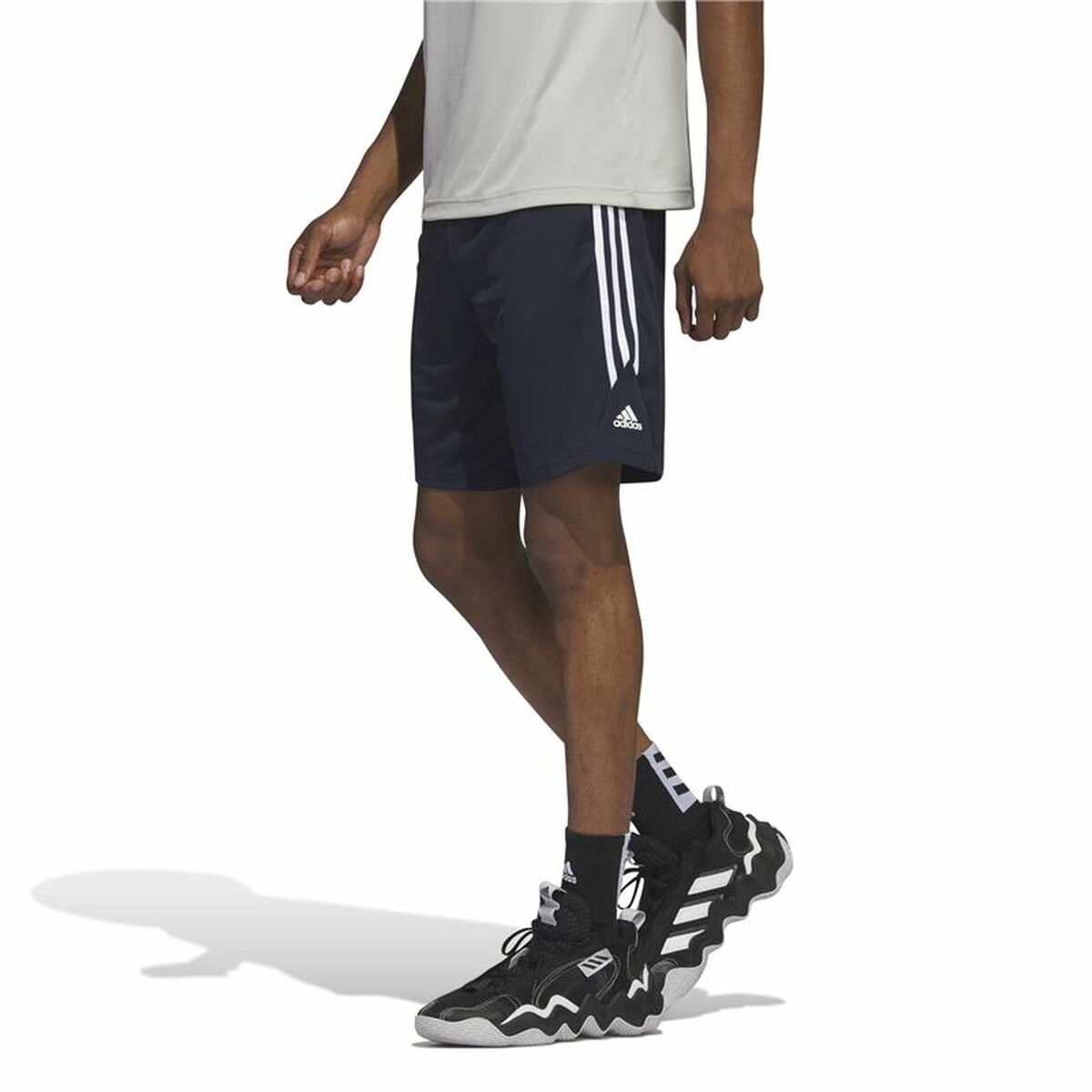 Image secondaire de Short de Sport Adidas 3Bandas-Trainning ipes Noir