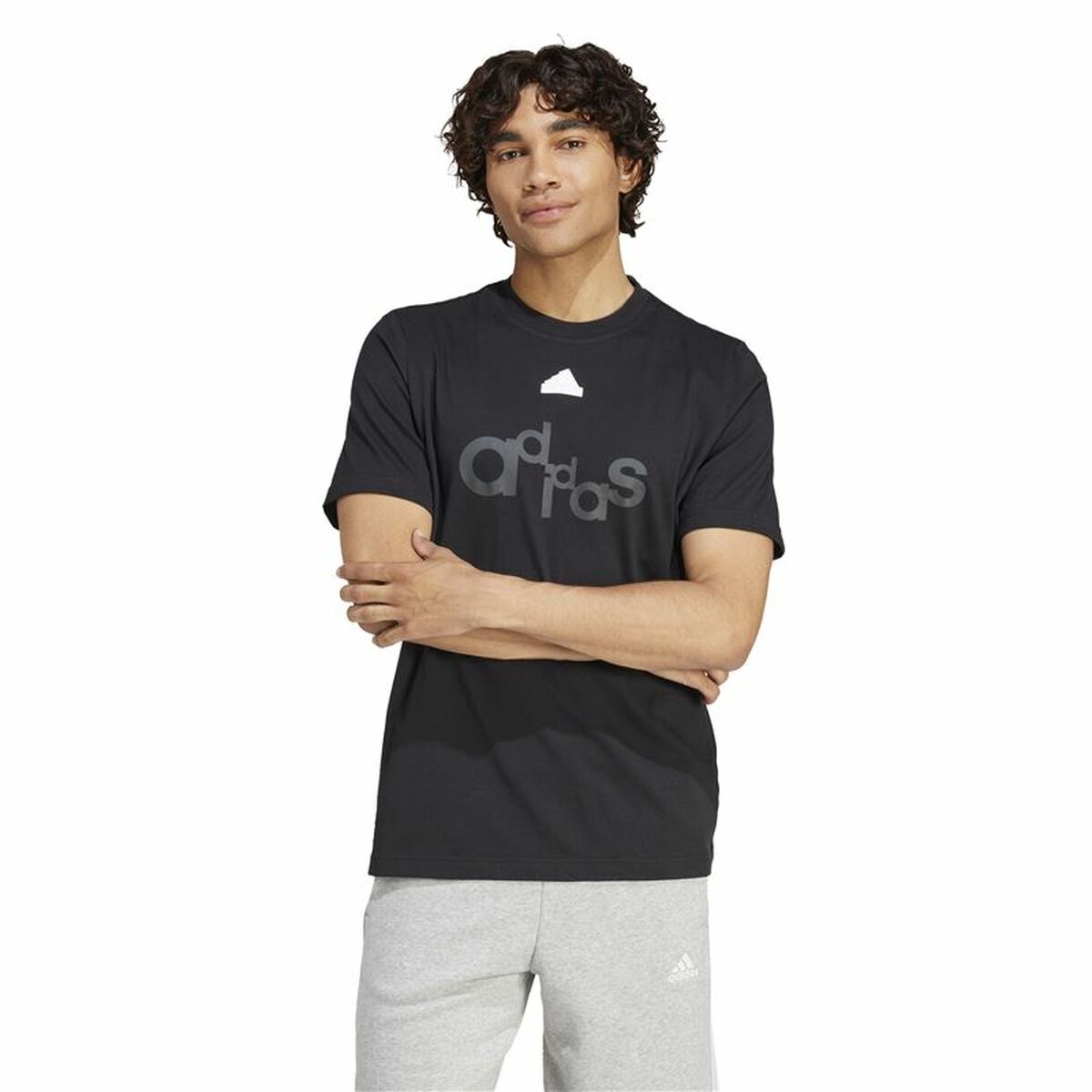 Image secondaire de T-shirt à manches courtes homme Adidas Graphic Print Fleece