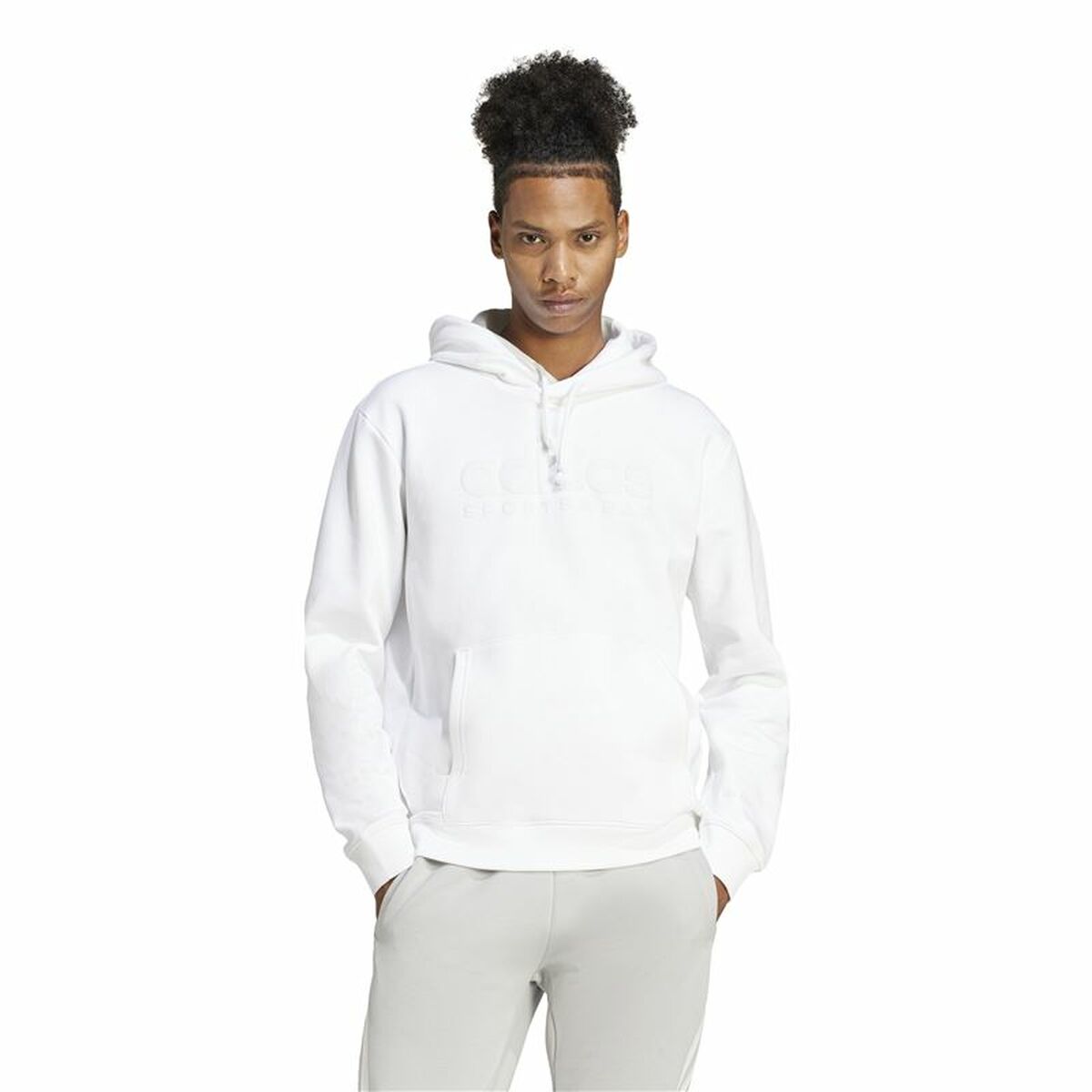 Image secondaire de Sweat à capuche homme Adidas All Szn G Hdy Blanc L