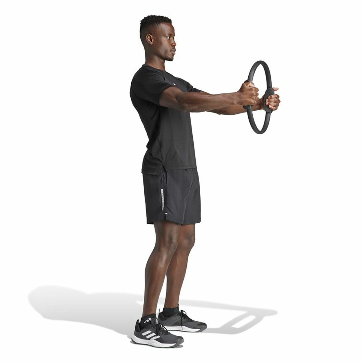 Image secondaire de T-shirt à manches courtes homme Adidas Essentials Gym+ Noir