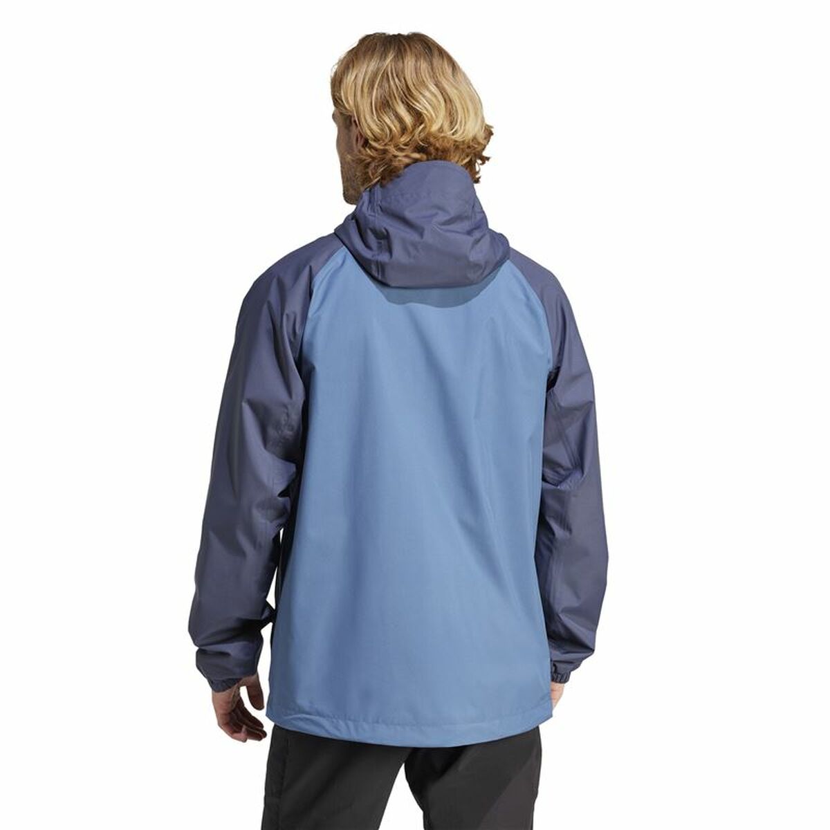 Men’s Sports Jacket Adidas Multi 2L Rain Blue