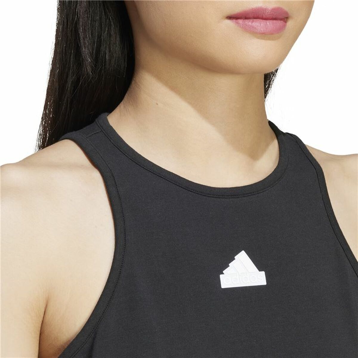 Jurk Adidas Fi 3S Essentials Zwart