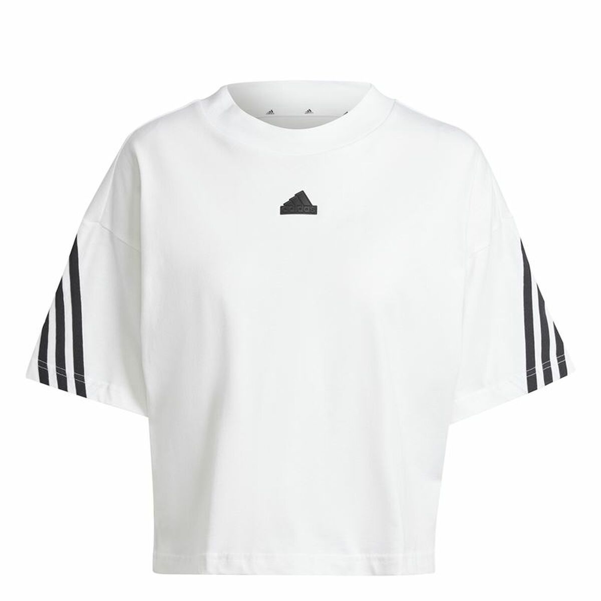 T-shirt à manches courtes femme Adidas Future Icons 3 Bandas (S)