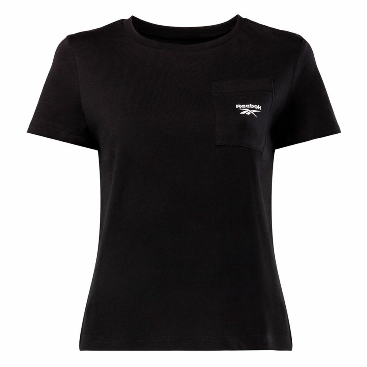 T-shirt à manches courtes femme Reebok Identity Small Logo Noir (XS)