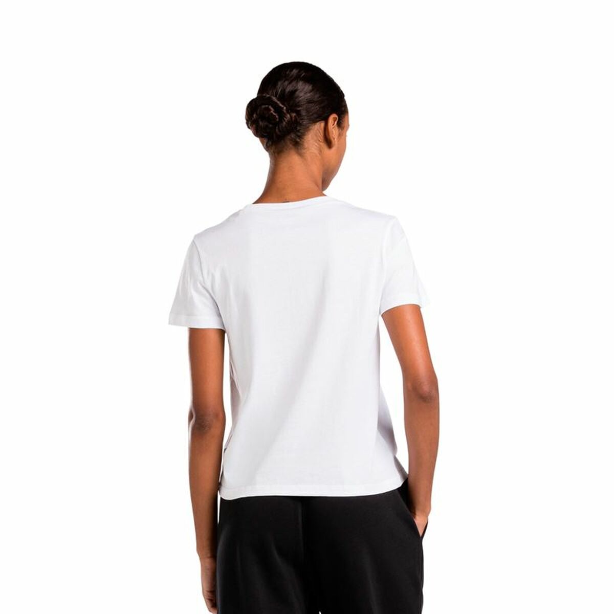 Image secondaire de T-shirt à manches courtes femme Reebok Identity Small Logo Blanc (XS)