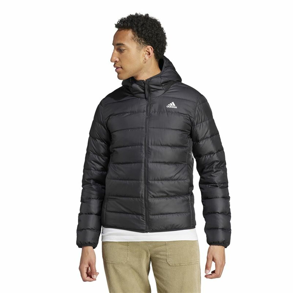 Image secondaire de Veste Hommes Adidas Essentials D H Noir