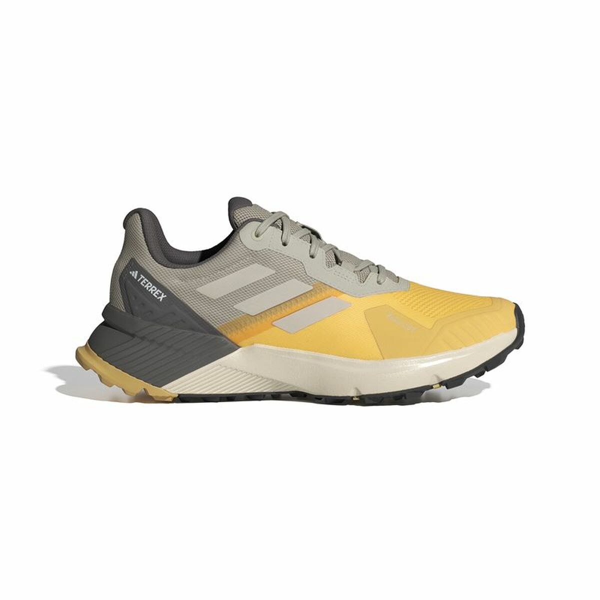 Chaussures de Running pour Adultes Adidas Terrex Soulstride Rain.Rdy Jaune Gris