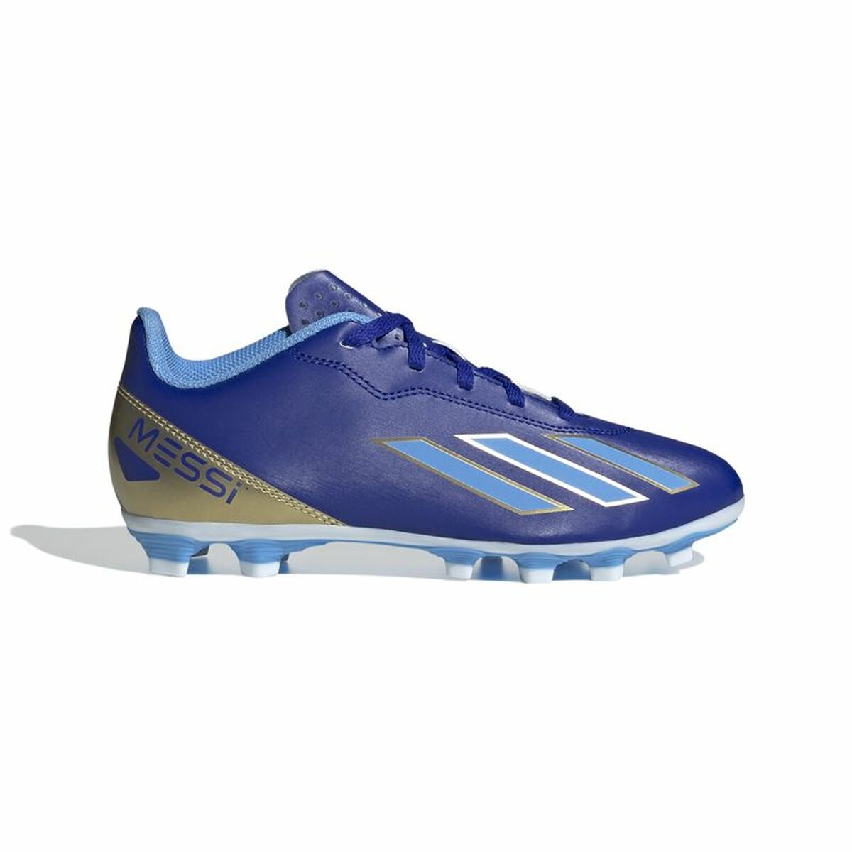 Chaussures de foot pour Enfants Adidas X Crazyfast Club Fxg Messi Bleu