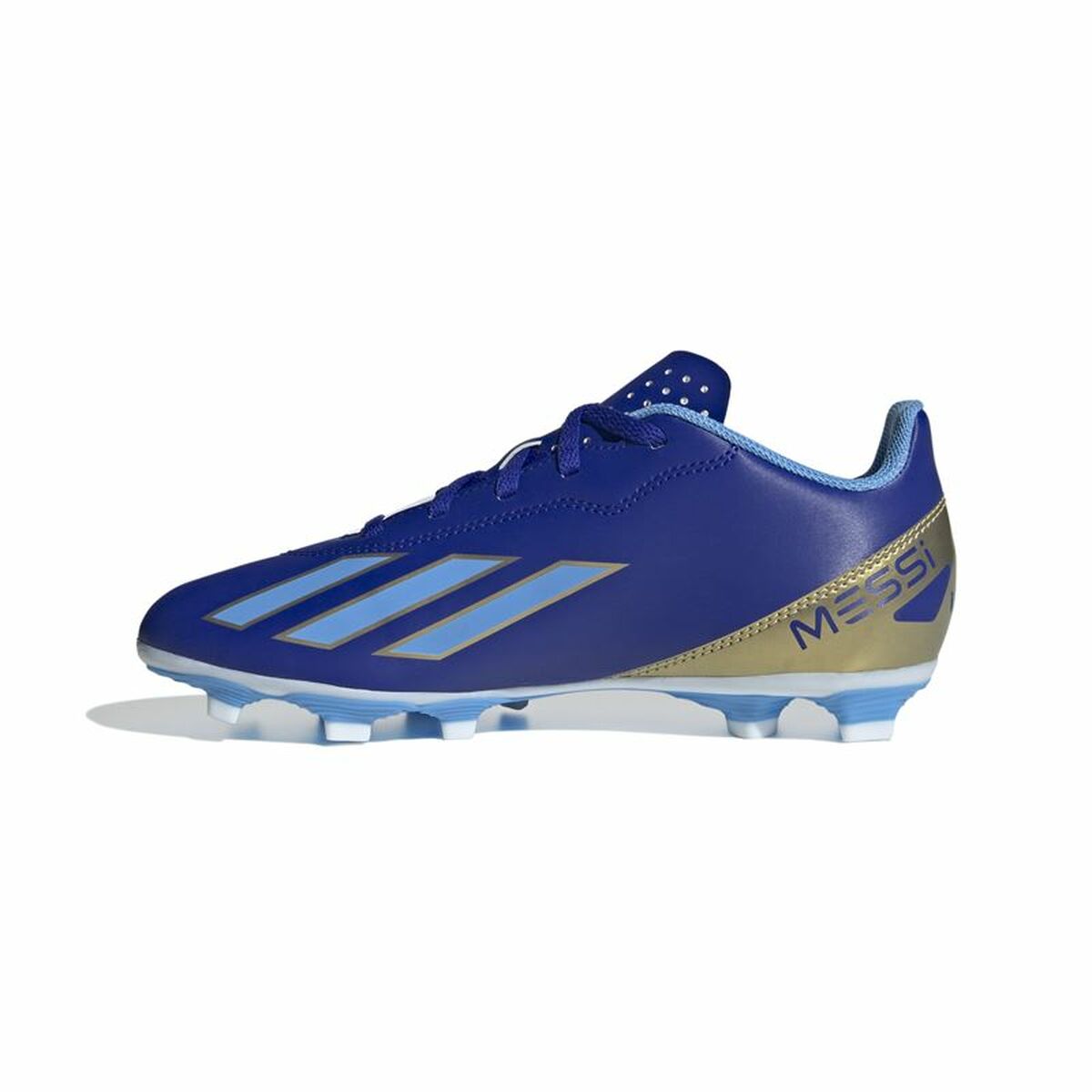 Image secondaire de Chaussures de foot pour Enfants Adidas X Crazyfast Club Fxg Messi Bleu