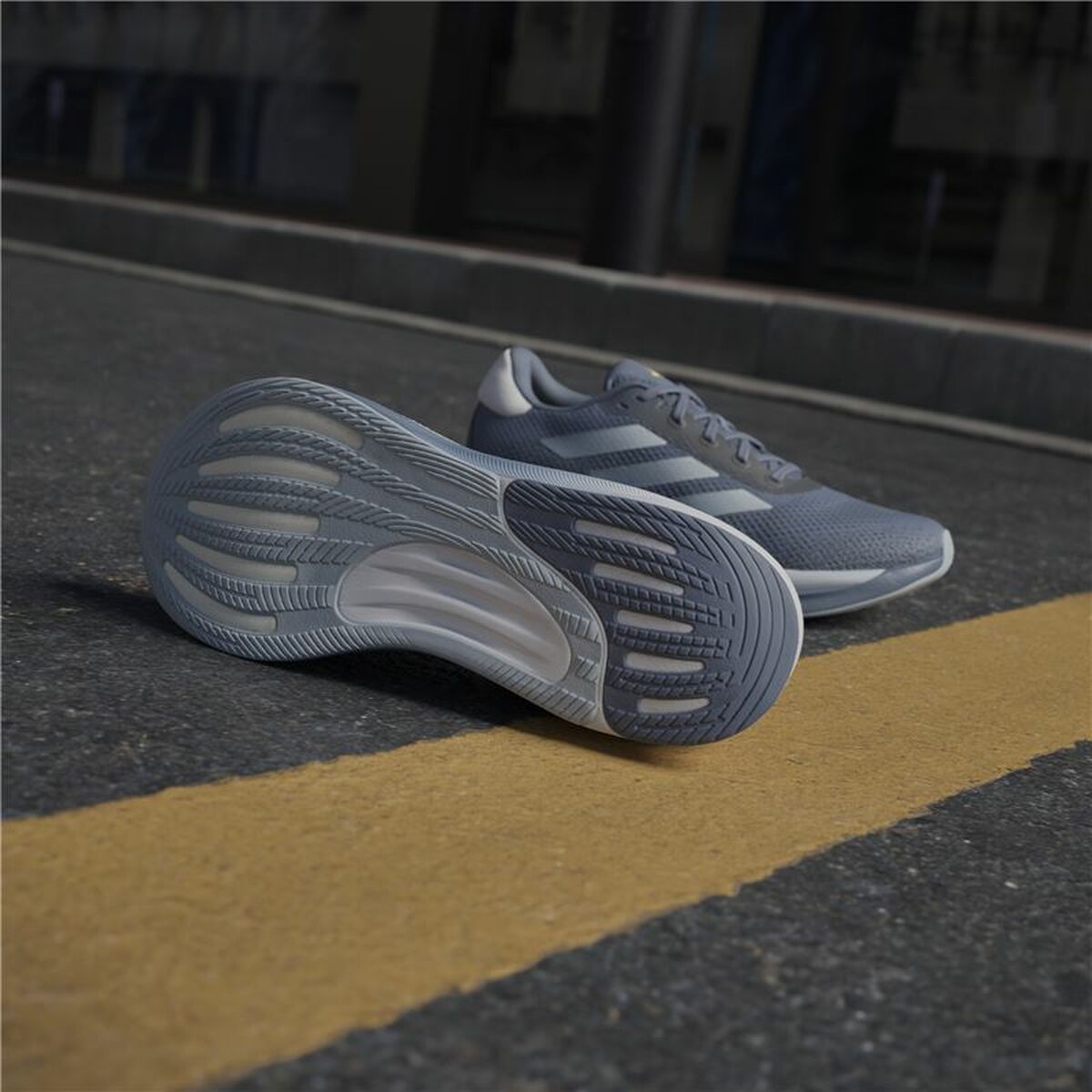 Image secondaire de Chaussures de Running pour Adultes Adidas Supernova Stride Bleu foncé