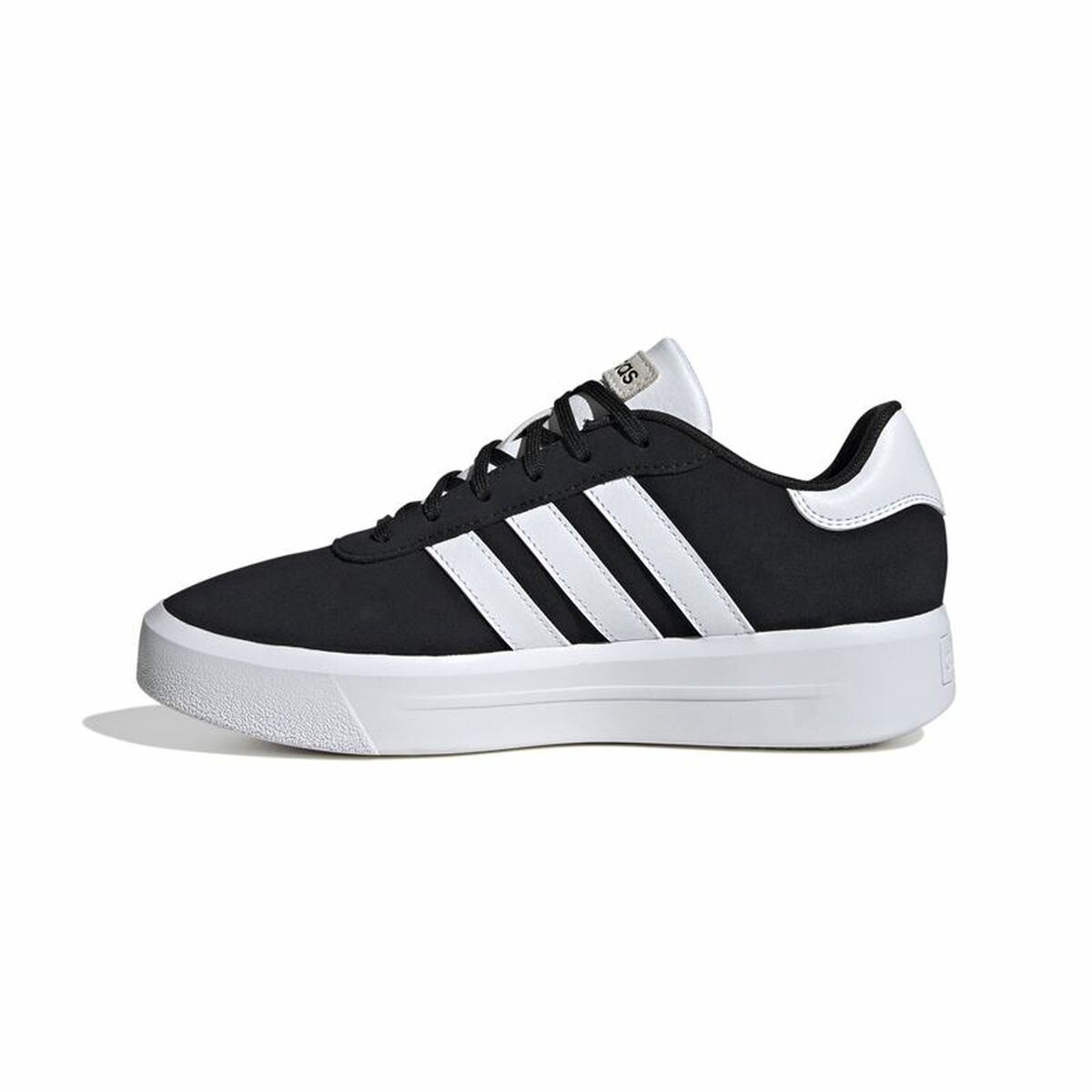 Image secondaire de Chaussures de sport pour femme Adidas Court Platform Suede Noir