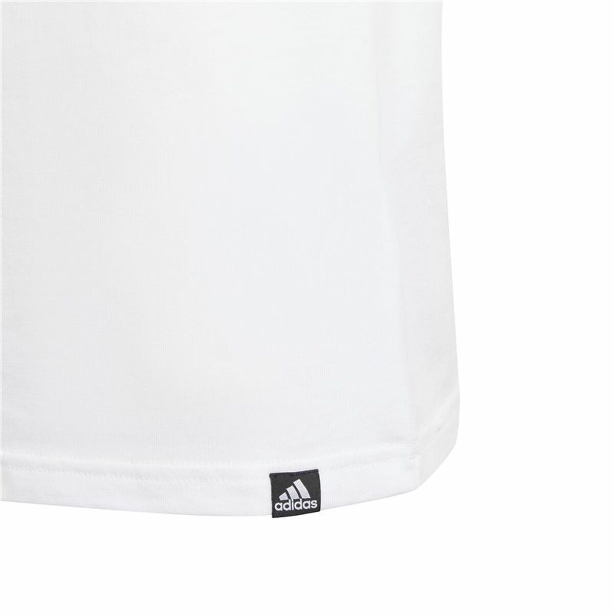 Childrenâs Short Sleeve T-Shirt Adidas B Camo Lin White