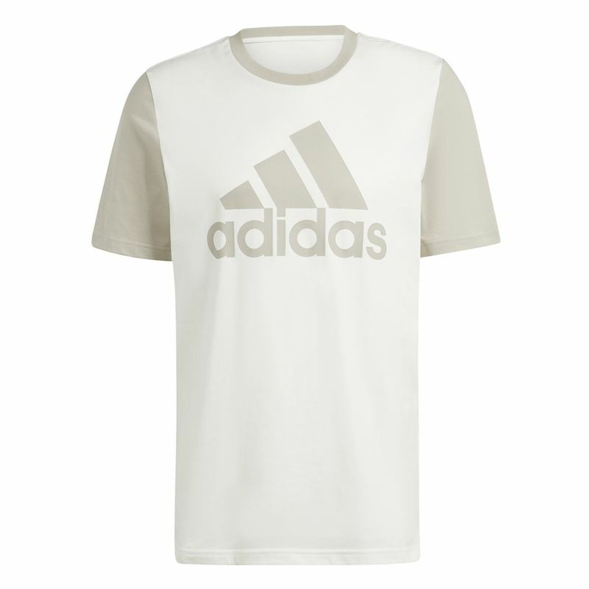 Image secondaire de T-shirt à manches courtes homme Adidas Big Logo Single Beige