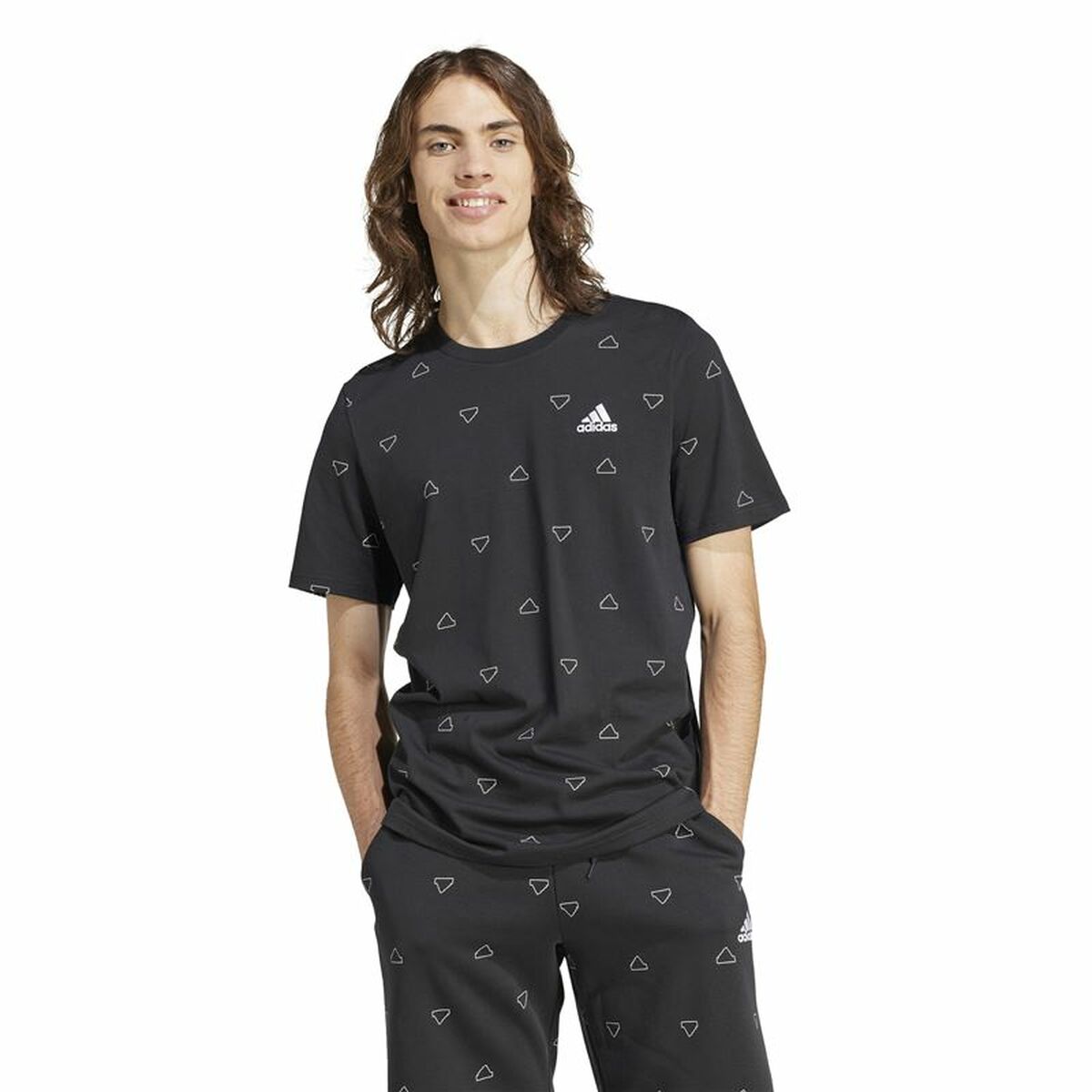 Image secondaire de T-shirt à manches courtes homme Adidas Essentials Monogram M
