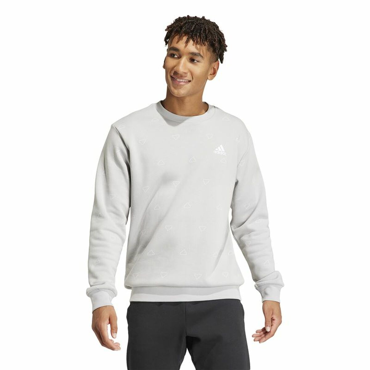 Image secondaire de Sweat sans capuche homme Adidas Mngrm Crw Fl L