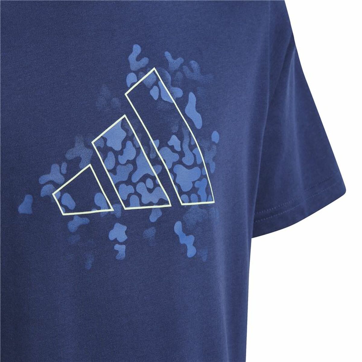 Heren-T-Shirt met Korte Mouwen Adidas Essentials Uni Train Blauw