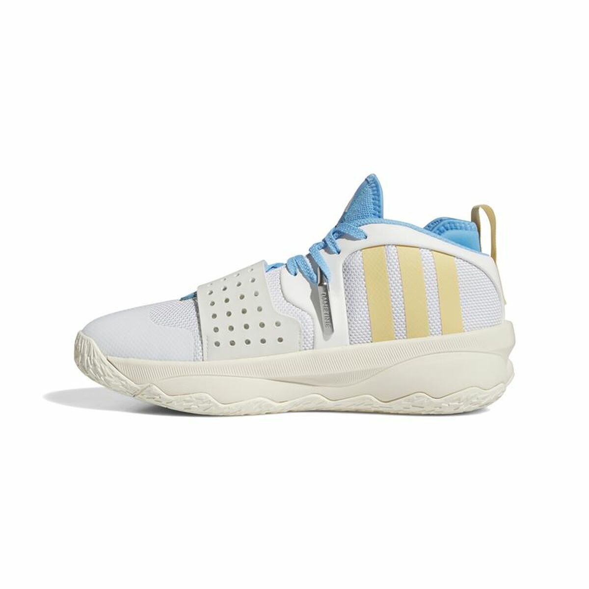 Image secondaire de Chaussures de Basket-Ball pour Adultes Adidas Dame 8 Extply Blanc