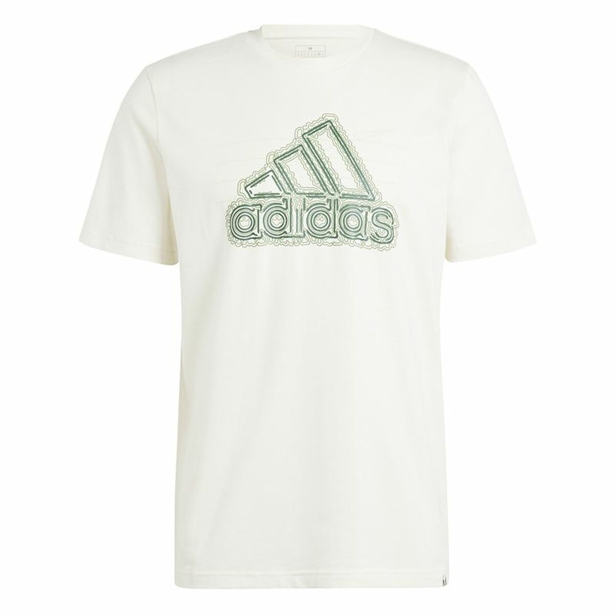 T-shirt à manches courtes homme Adidas Growth Bos Blanc
