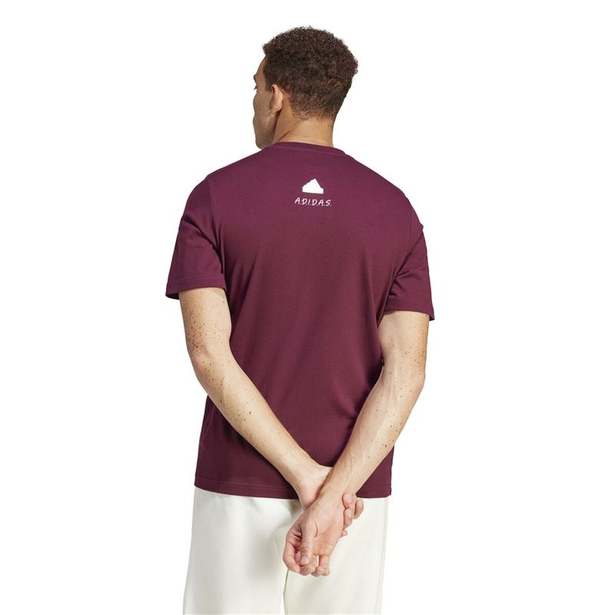 Mens Short Sleeve T-Shirt Adidas IS9045