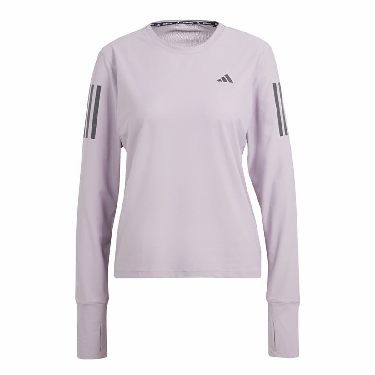 Tee-shirt Manches Longues Femme Adidas Own the Run Violet