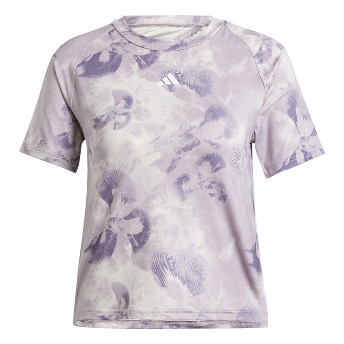 T-shirt à manches courtes femme Adidas Essentials Aop Flower (M)