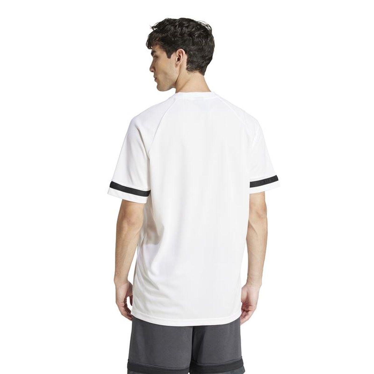 Heren-T-Shirt met Korte Mouwen Adidas Us Sport Wit