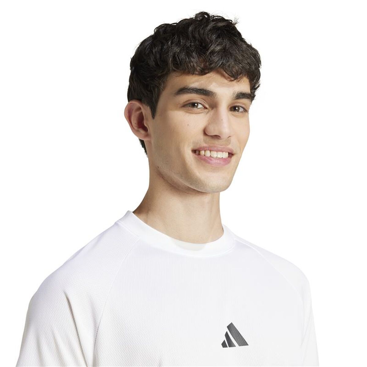 Heren-T-Shirt met Korte Mouwen Adidas Us Sport Wit