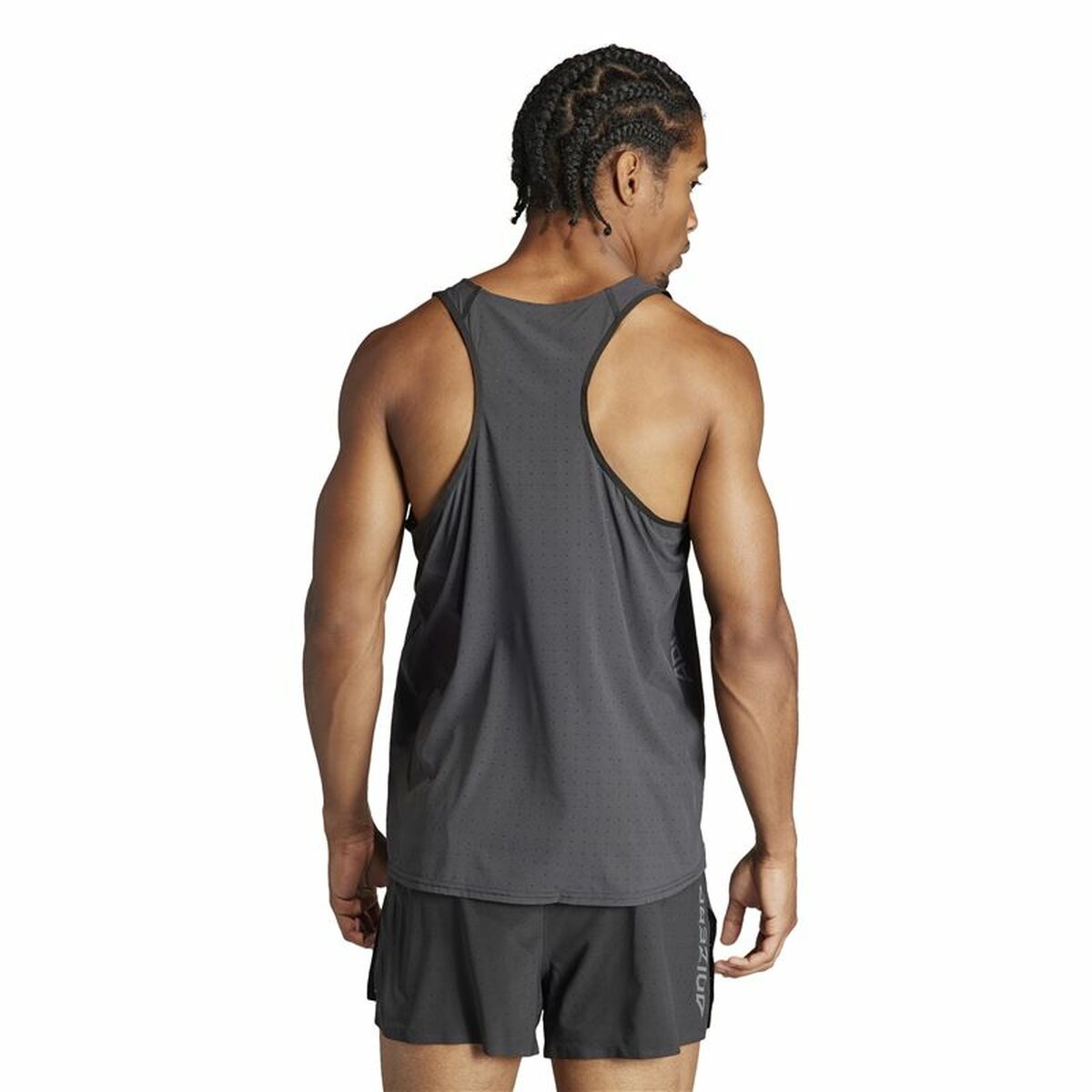 Men’s Sleeveless T-shirt Adidas Adizero Snglt