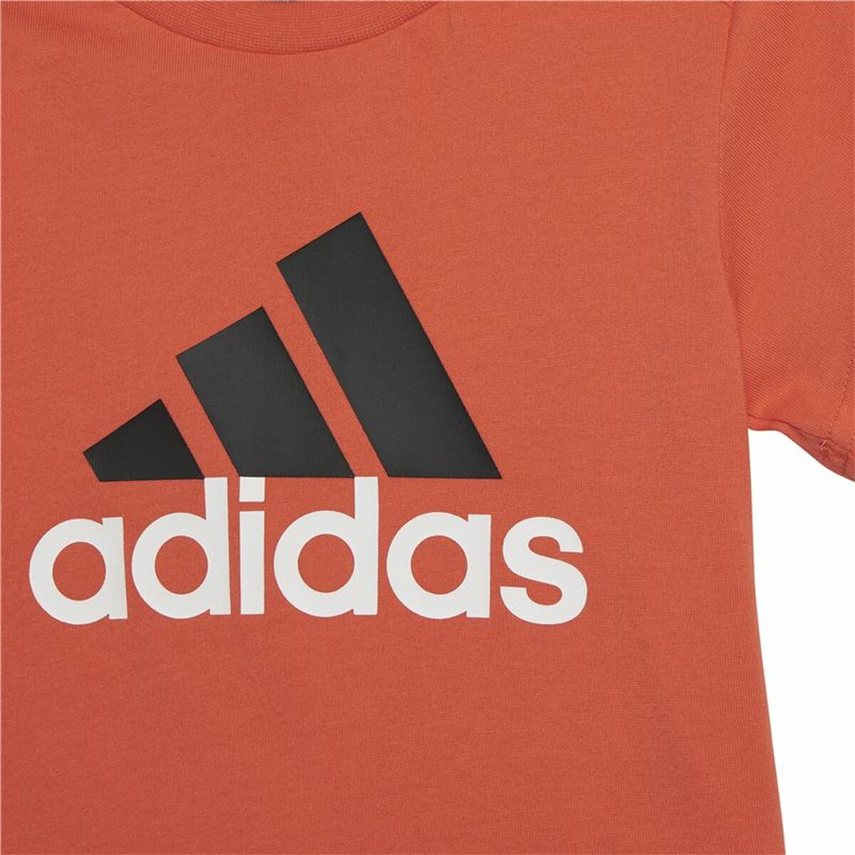Sports Outfit for Baby Adidas I Bl Co Set Black Red