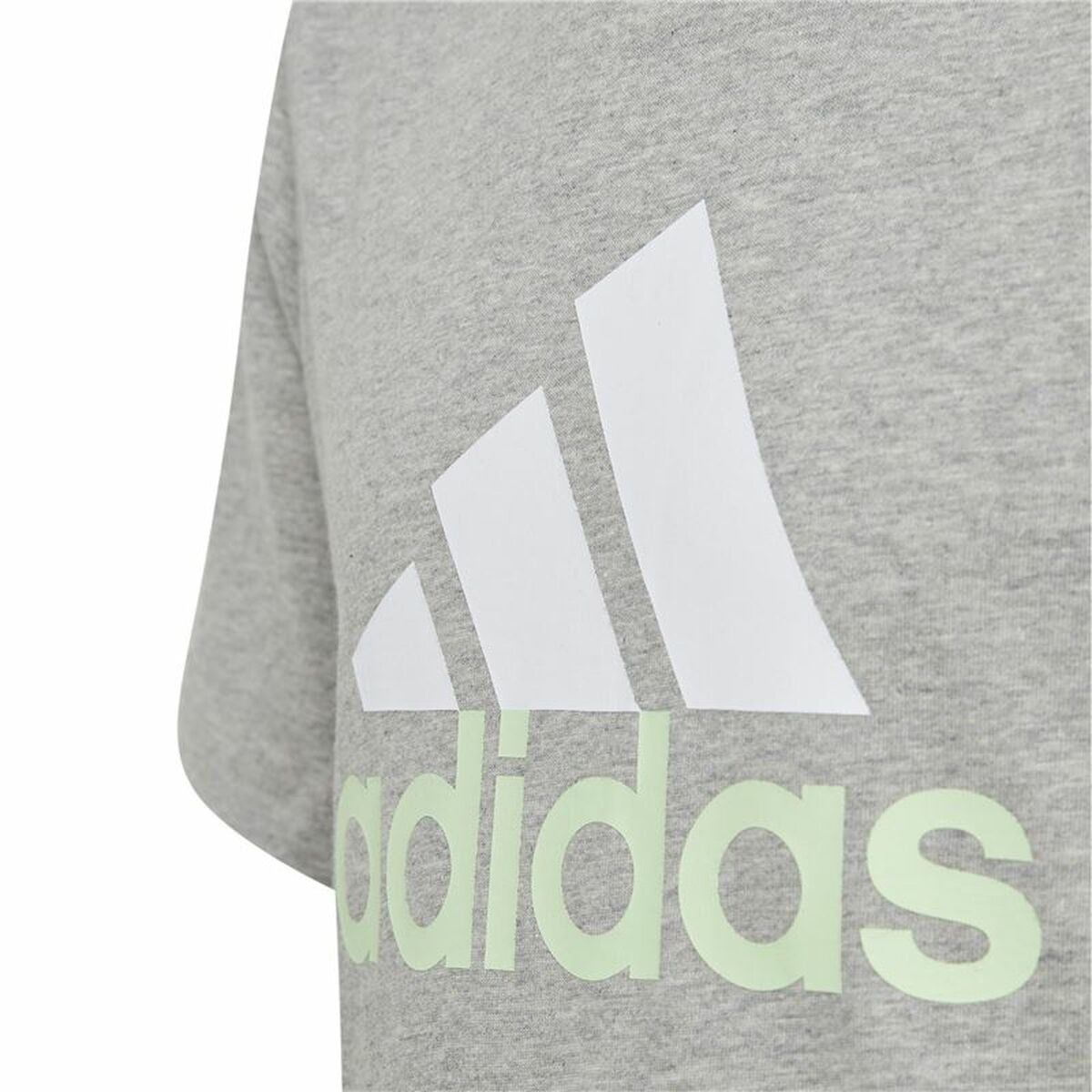 Image secondaire de T shirt à manches courtes Adidas Big Logo 2 Gris