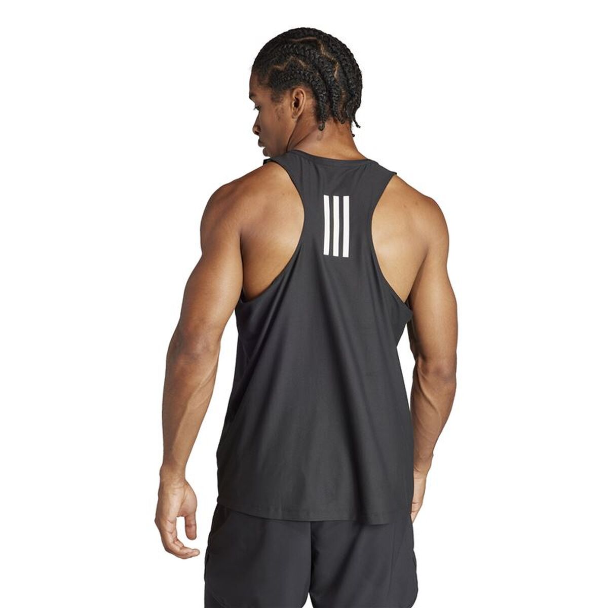 Men’s Sleeveless T-shirt Adidas Own Ther Run Black