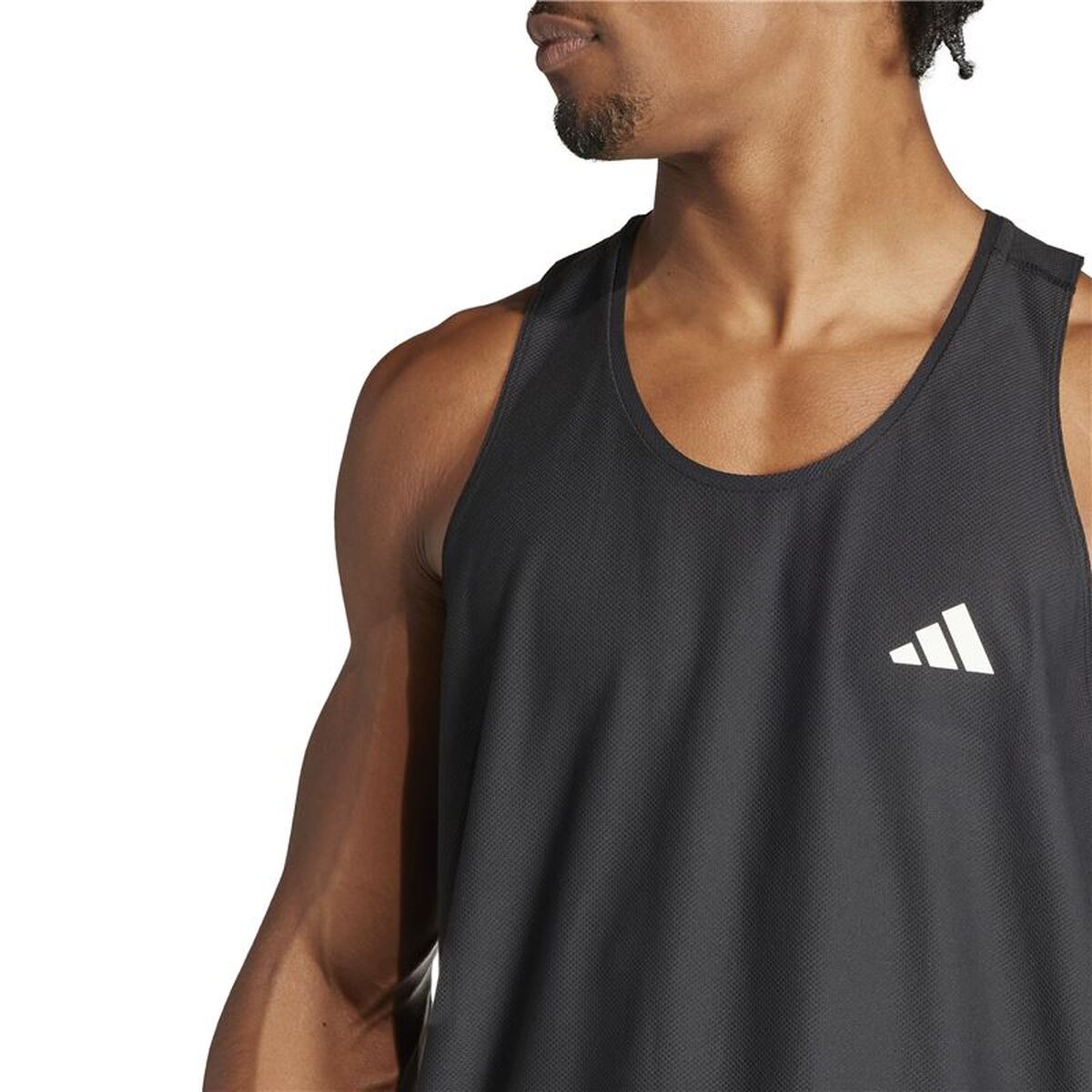 Men’s Sleeveless T-shirt Adidas Own Ther Run Black