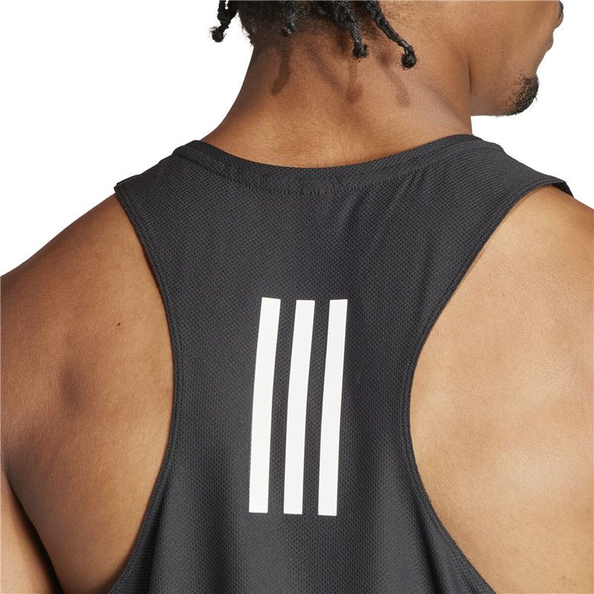 Men’s Sleeveless T-shirt Adidas Own Ther Run Black