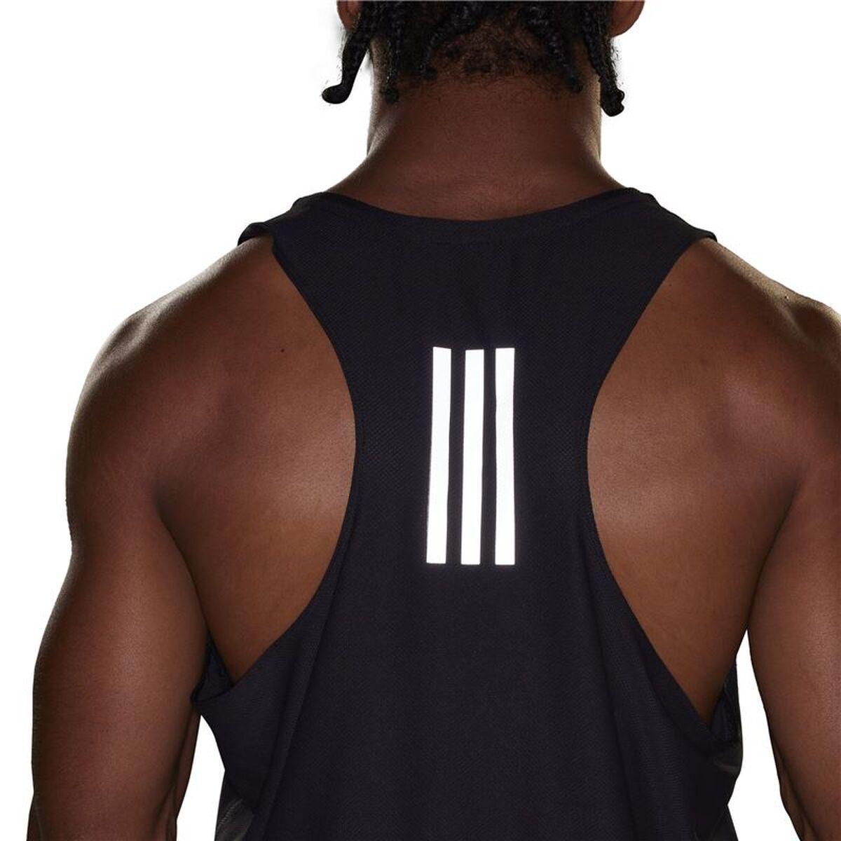 Men’s Sleeveless T-shirt Adidas Own Ther Run Black