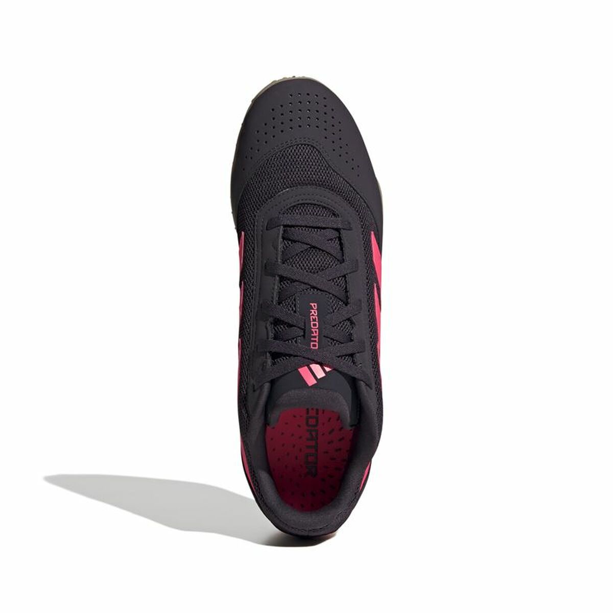 Volwassenen Zaalvoetbalschoenen Adidas 6 Predator Club IN Zwart