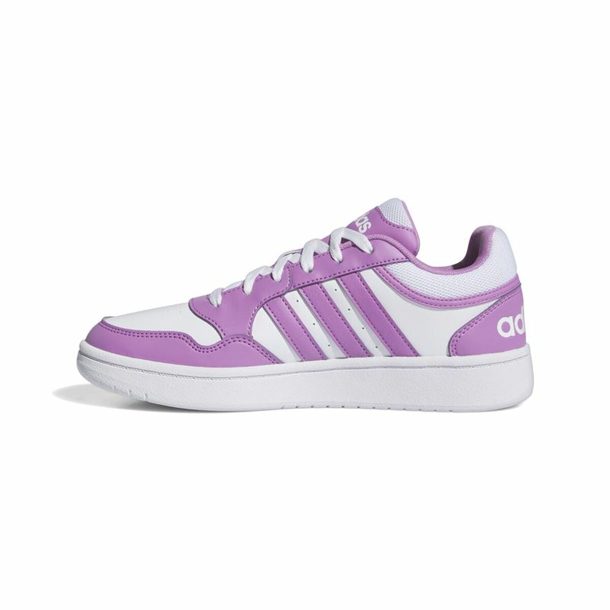 Image secondaire de Chaussures de sport pour femme Adidas Hoops 3.0 Blanc