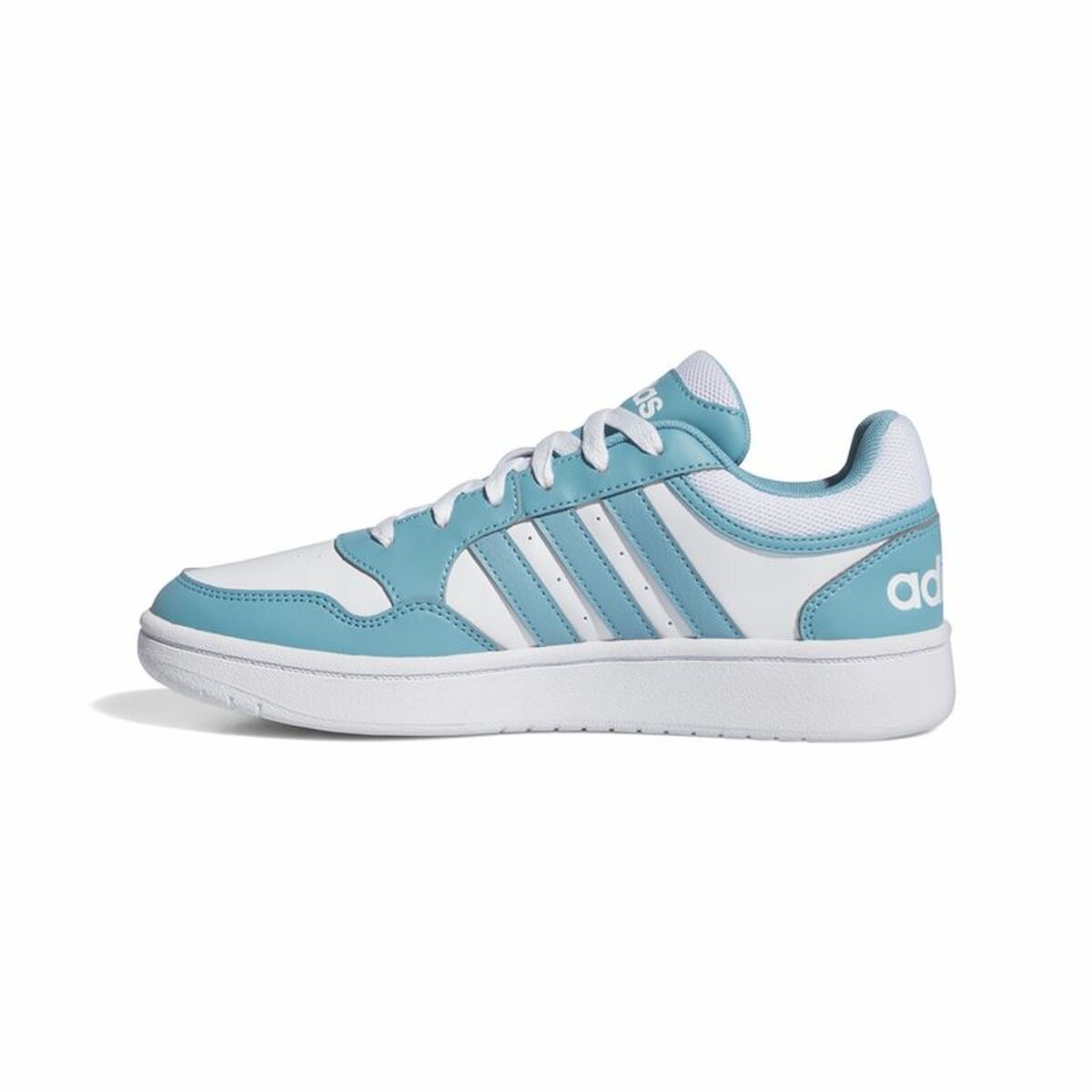 Image secondaire de Chaussures de sport pour femme Adidas Hoops 3.0 Bleu Blanc