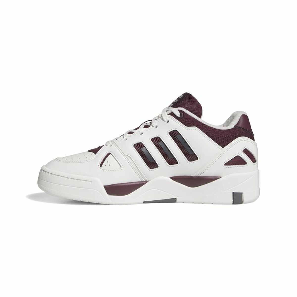 Image secondaire de Chaussures de Basket-Ball pour Adultes Adidas Midcity Low Blanc