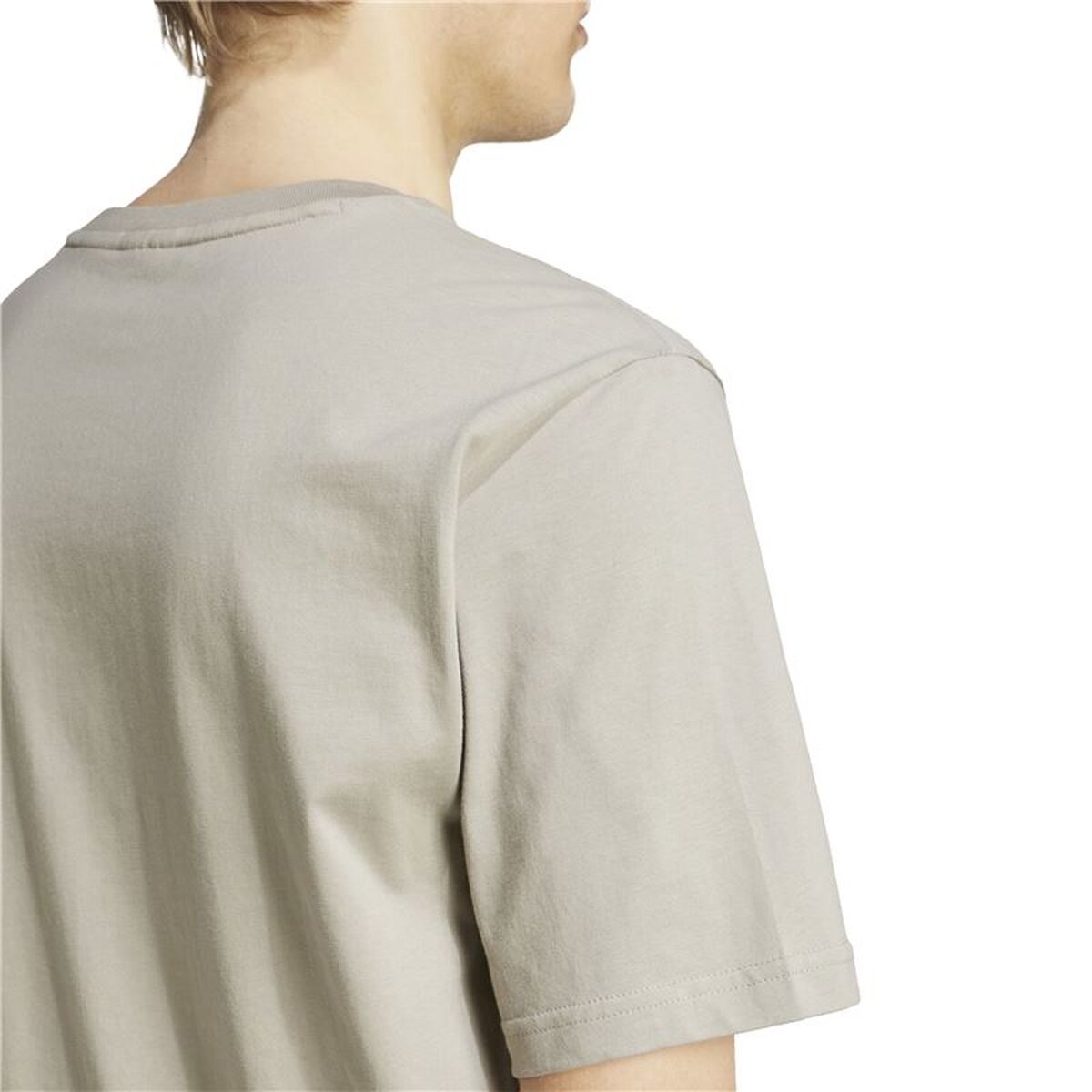 Heren-T-Shirt met Korte Mouwen Adidas Future Icons 3stripes Beige Lichtbruin