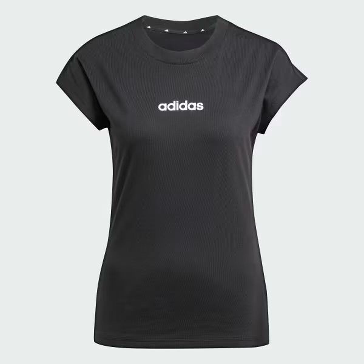 Image secondaire de T-shirt à manches courtes femme Adidas W LIN SJ T JC8238 Noir