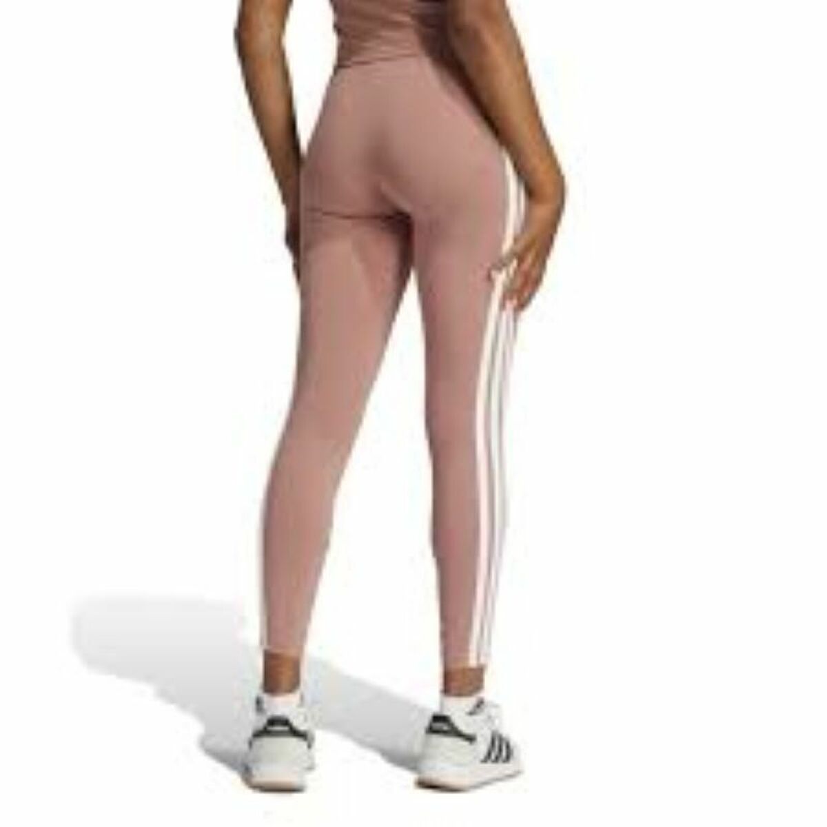 Image secondaire de Leggings de Sport pour Femmes Adidas W 3S SJ LEG JE0071 Rose