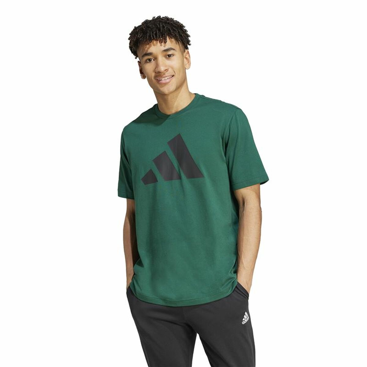 Image secondaire de T-shirt à manches courtes homme Adidas Power 3 Graphic Vert