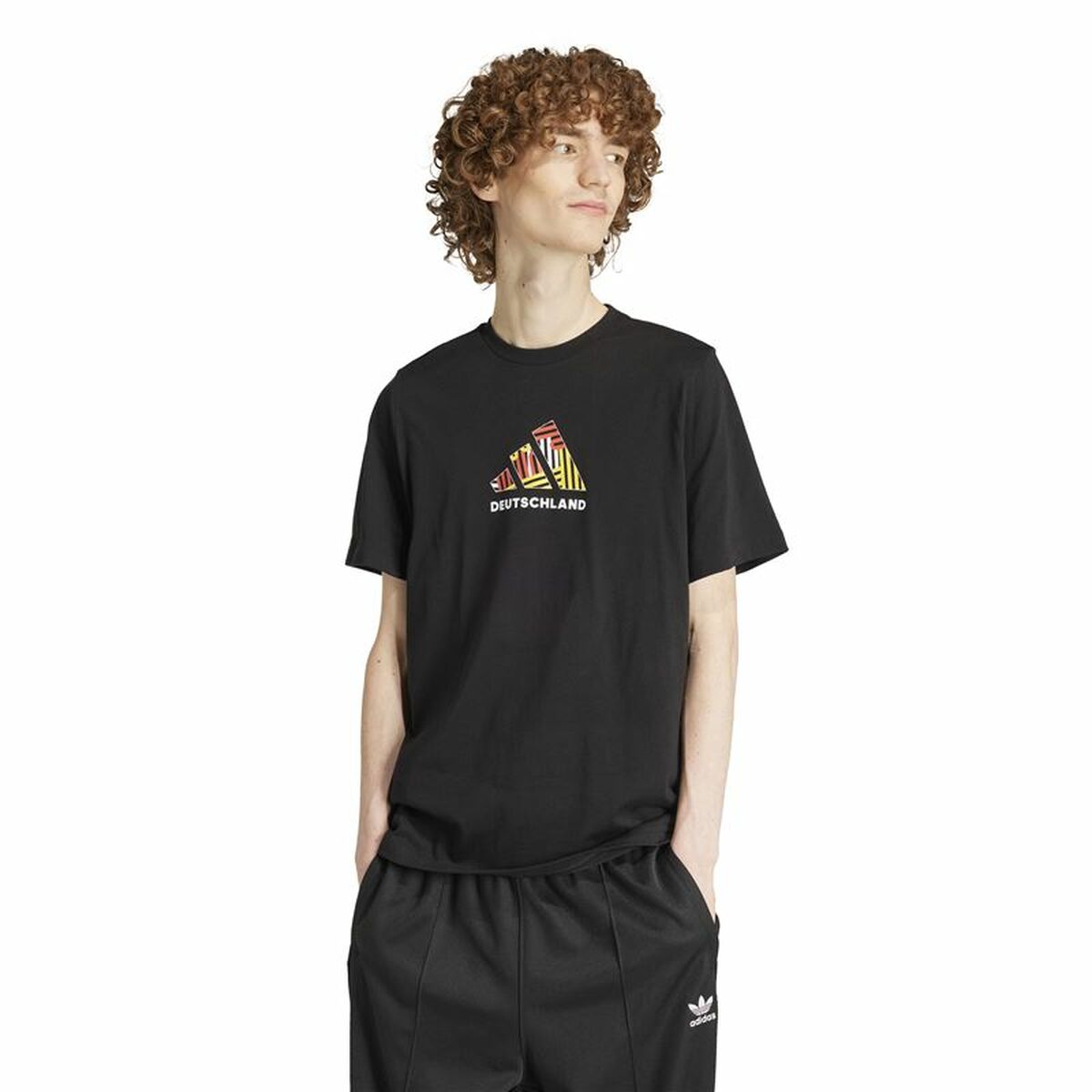 Image secondaire de Maillot de Football à Manches Courtes pour Homme Adidas Football Germany Fan Graphic (XL)