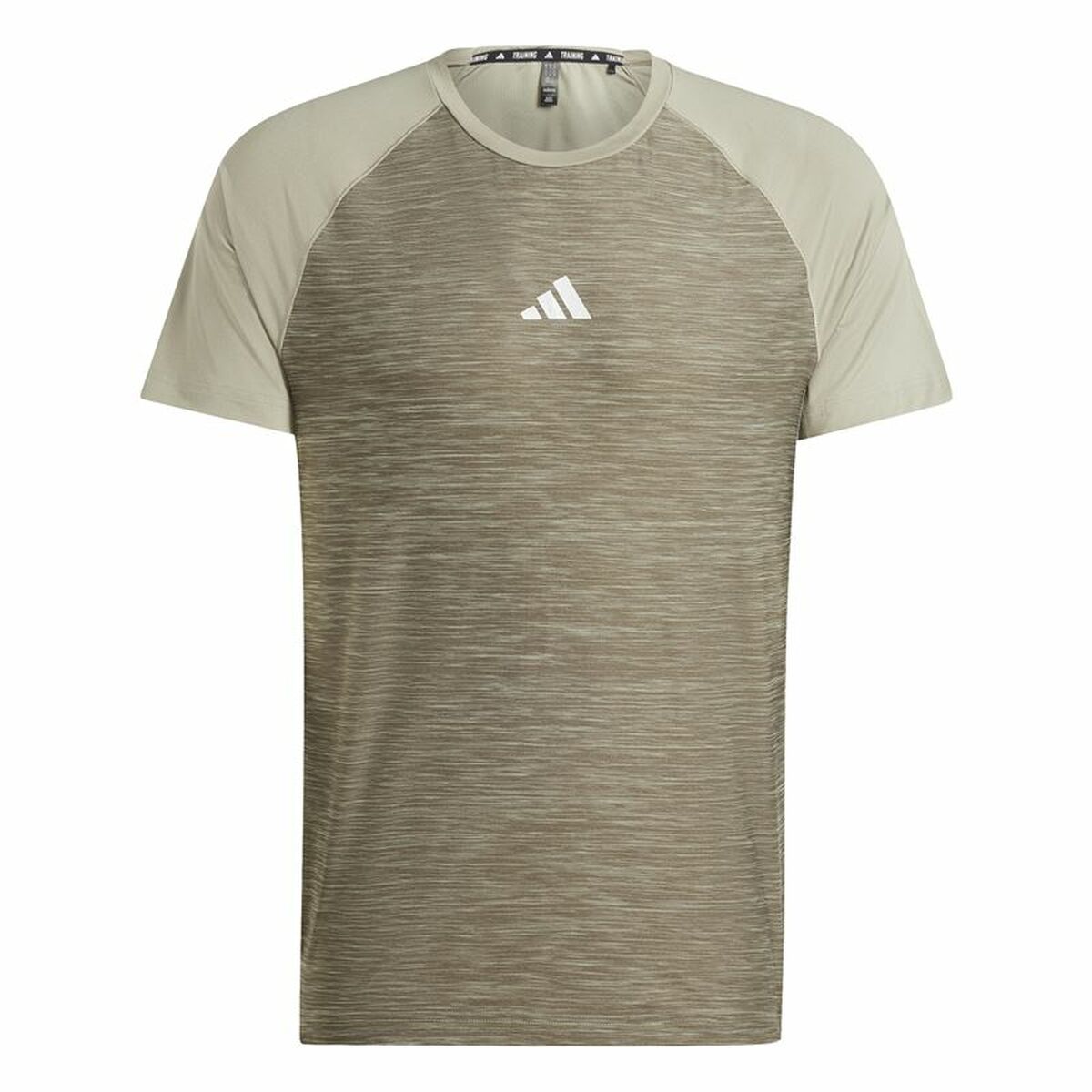 T-shirt à manches courtes homme Adidas Gym+ 3 Bandas Marron