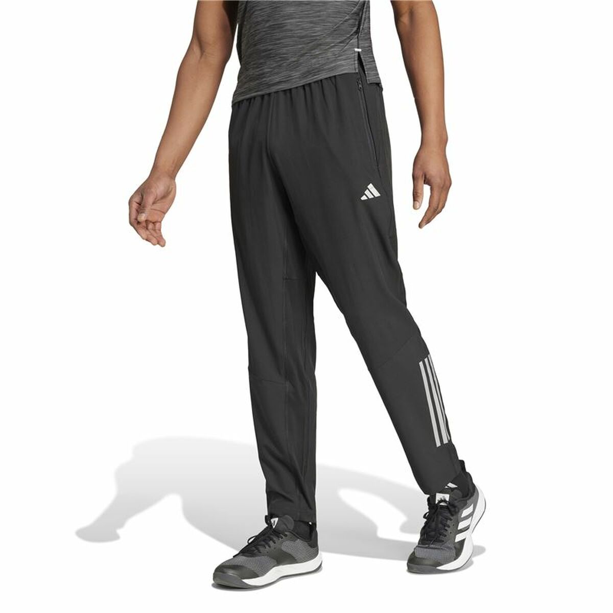 Image secondaire de Pantalon de sport long Adidas Gym+ Training Noir Homme