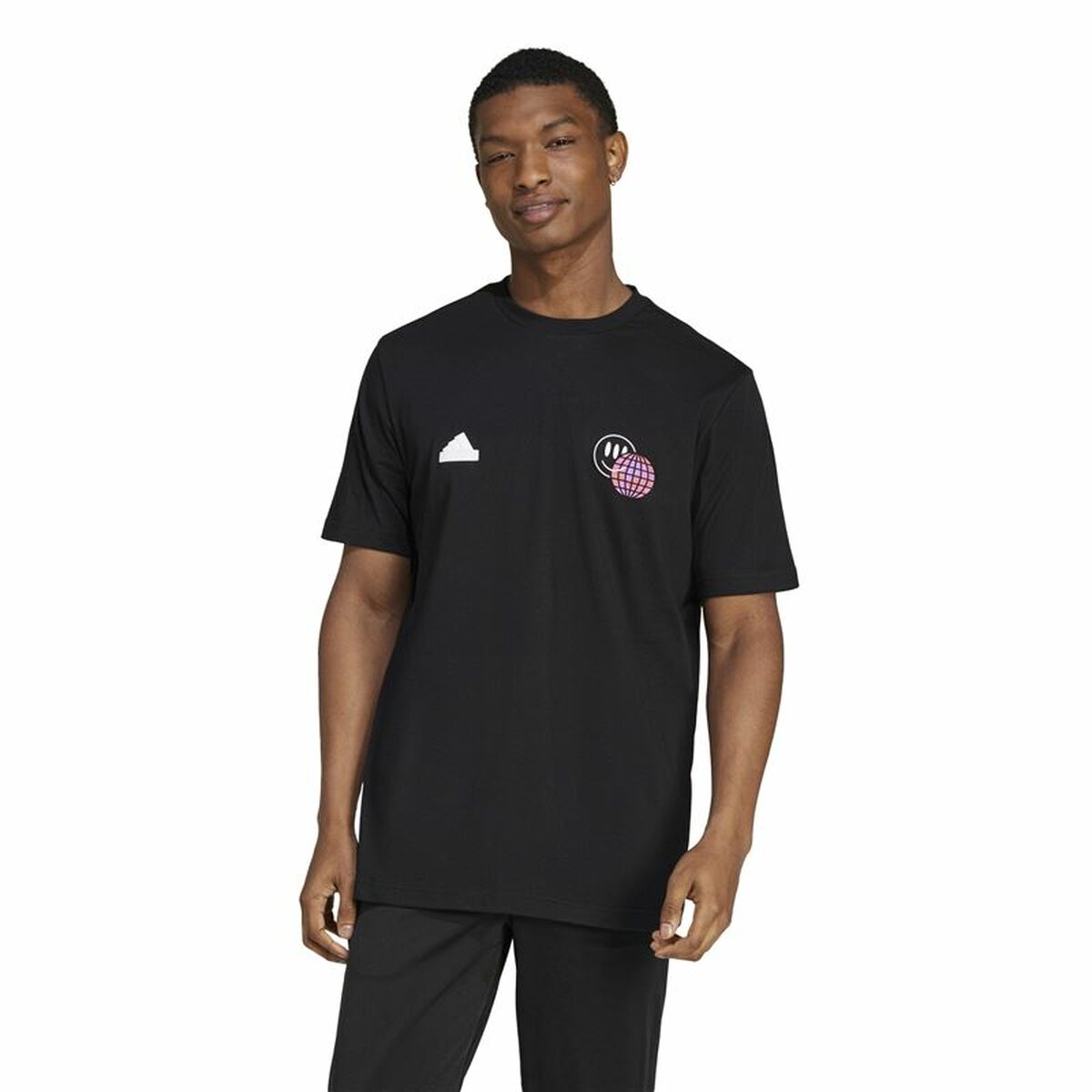 Image secondaire de T-shirt à manches courtes homme Adidas House Of Tiro Summer Graphic Noir